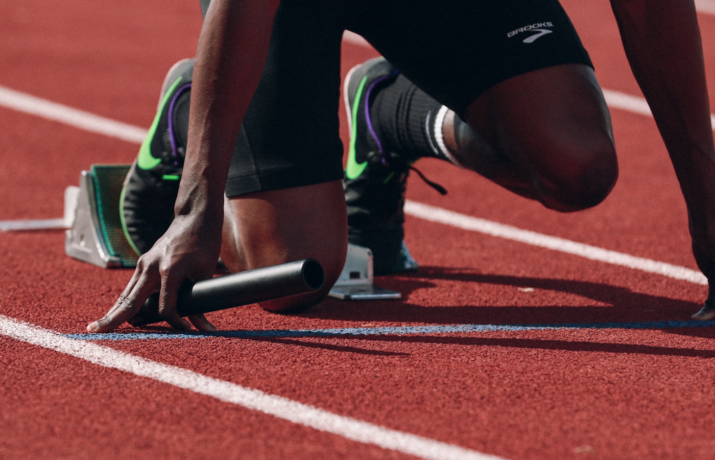 Student-athletes competing at a university sports event